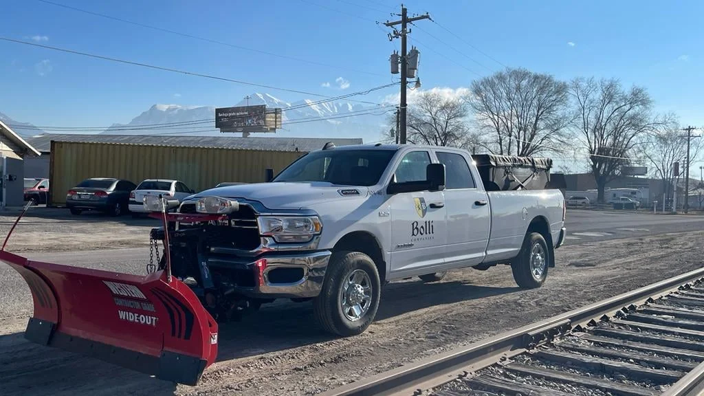 truck with plow